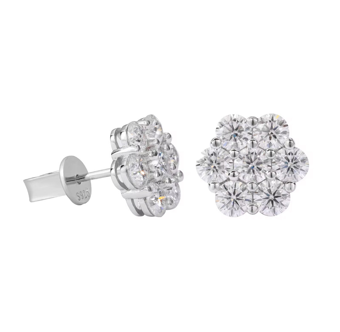 DIAMOND BLOOM STUDS