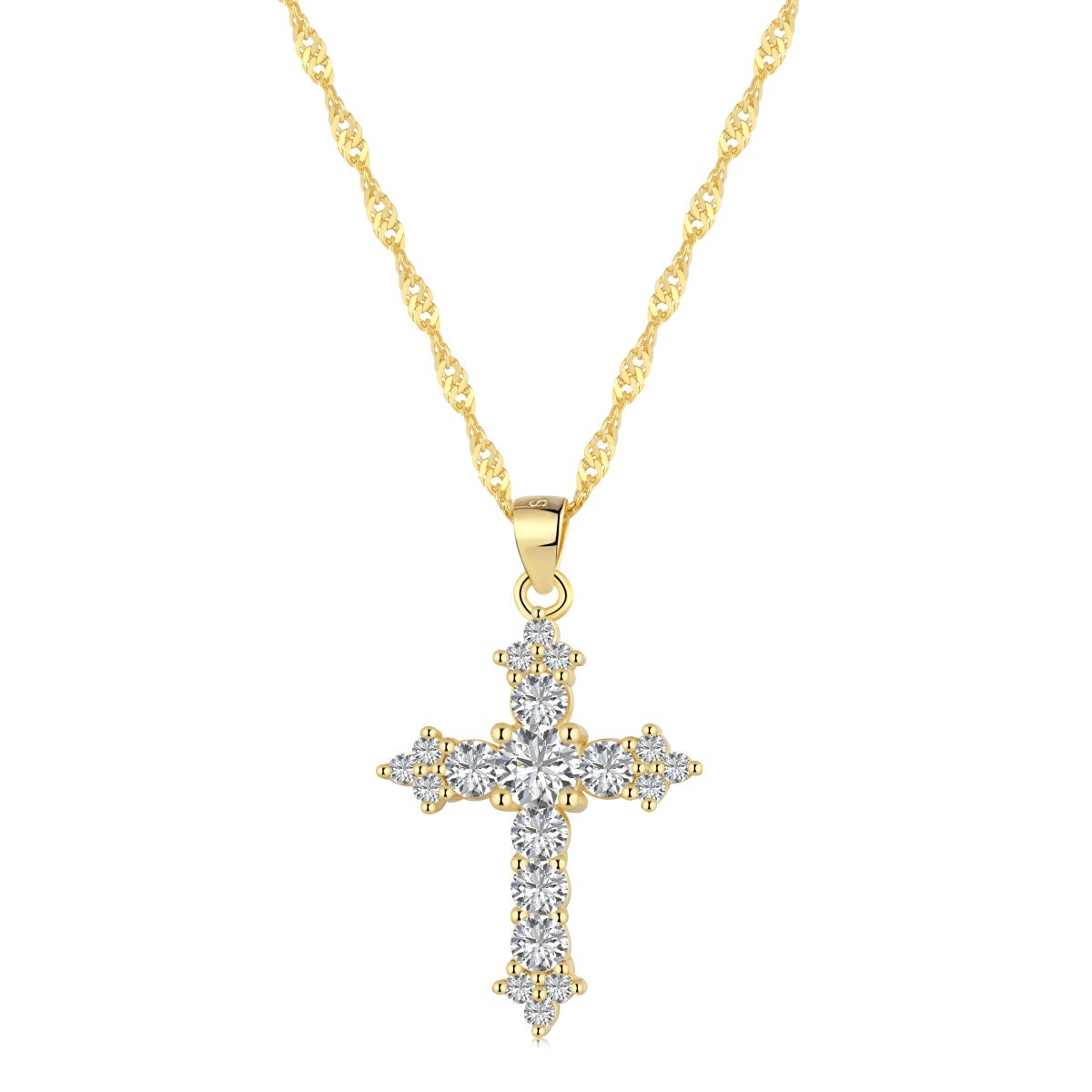 DAZZLING CROSS PENDANT