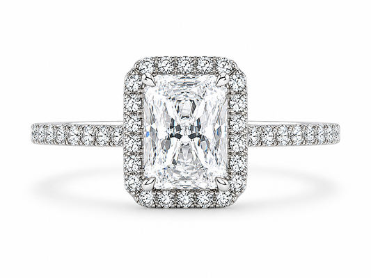 EMERALD CUT RING
