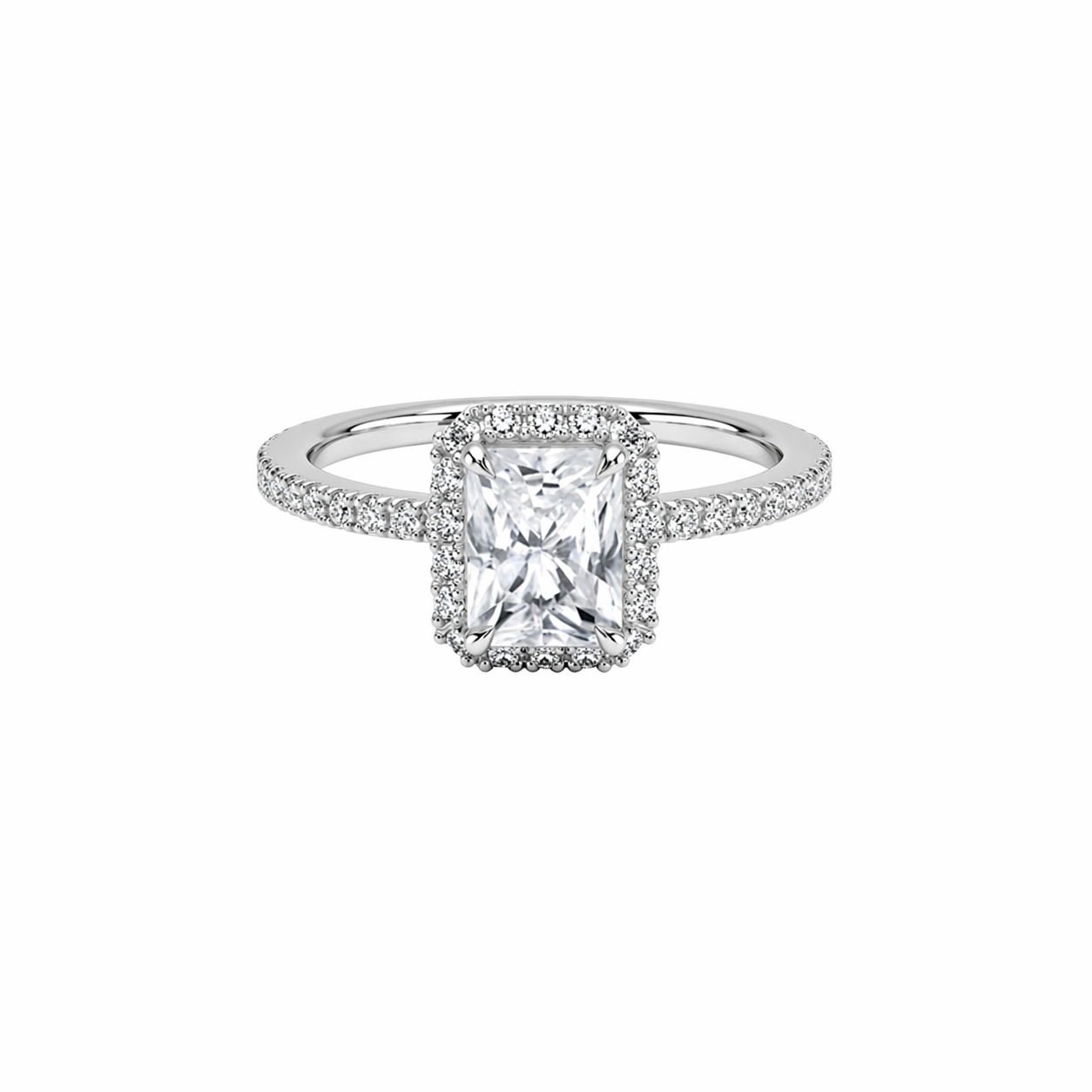 EMERALD CUT RING