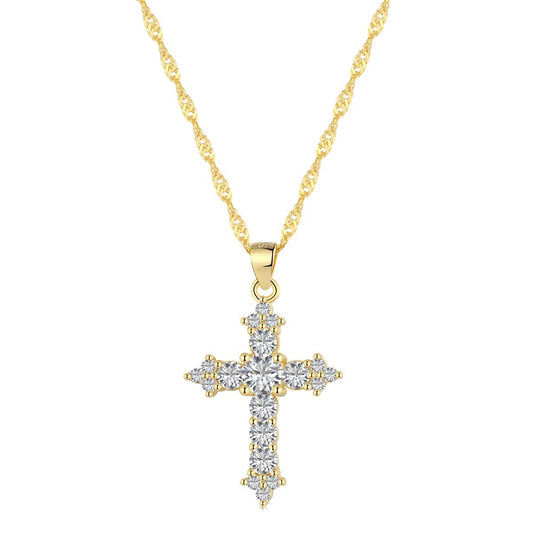 DAZZLING CROSS PENDANT