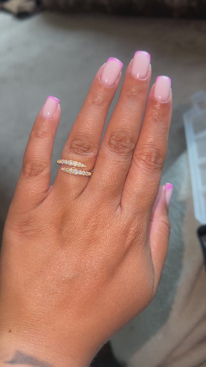 LUNA CURVE RING